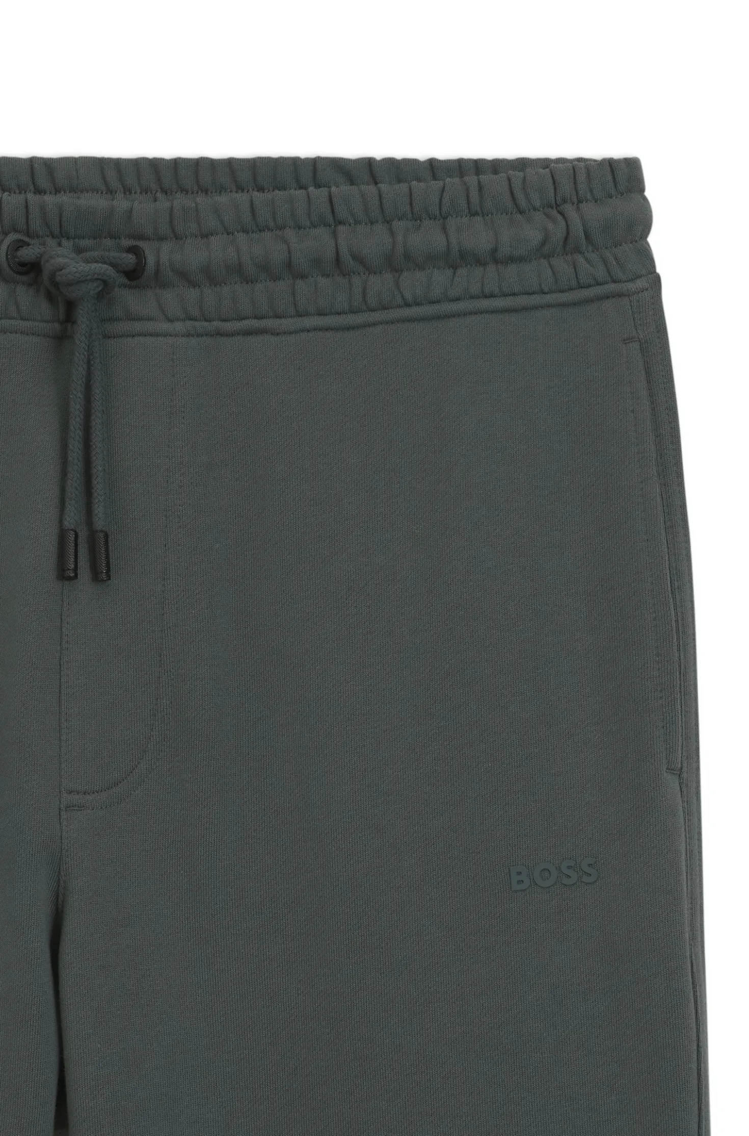 Jogginghose aus Baumwoll-Terry mit Logo-Detail