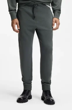 Jogginghose aus Baumwoll-Terry mit Logo-Detail