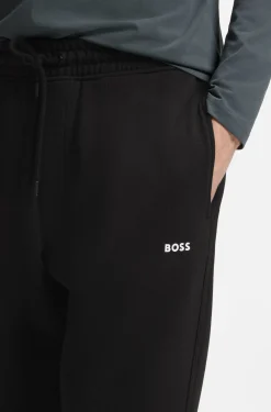 Jogginghose aus Baumwoll-Terry mit Logo-Detail