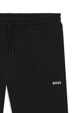 Jogginghose aus Baumwoll-Terry mit Logo-Detail
