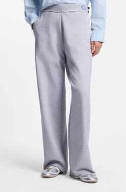 Jogginghose aus Baumwoll-Terry mit Logo-Bund