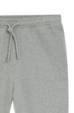Jogginghose aus Stretch-Baumwolle mit Logo-Detail