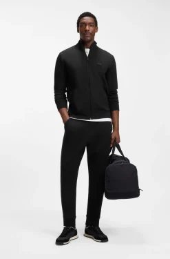 Jogginghose aus Stretch-Baumwolle mit Logo-Print