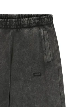 Jogpants aus softem Baumwoll-Mix mit weitem Bein