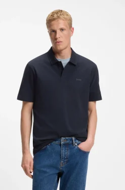 Klassisches Poloshirt aus Baumwolle mit Logo