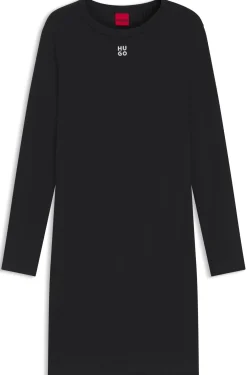 Kleid aus Stretch-Jersey mit Stack-Logo