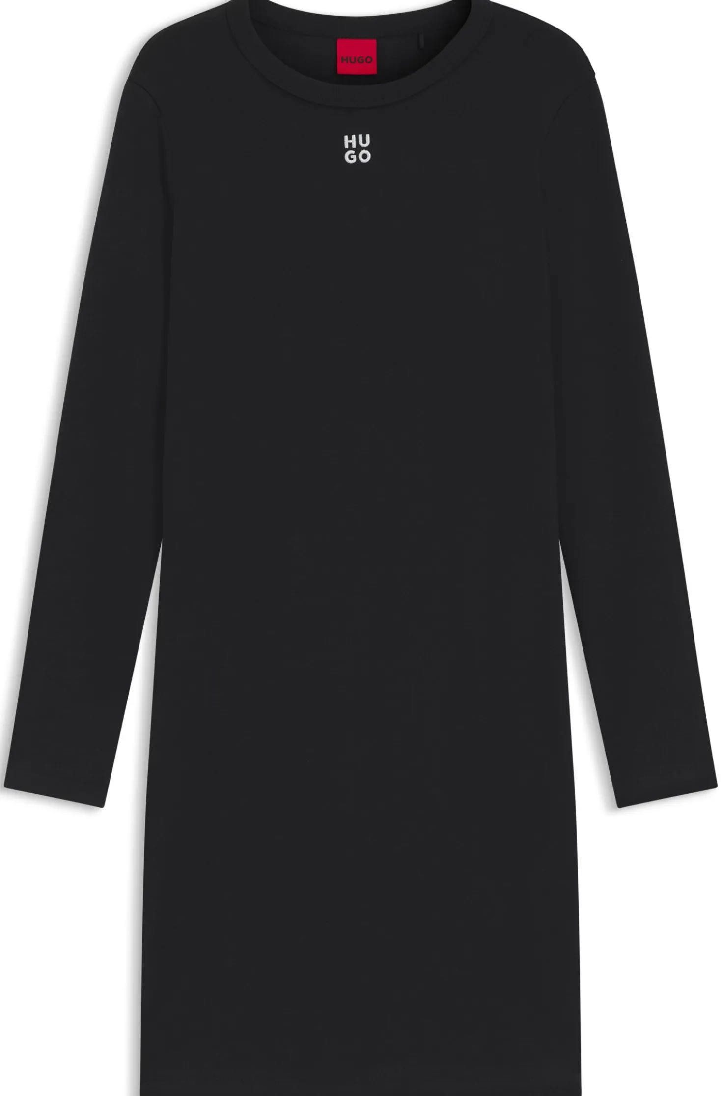 Kleid aus Stretch-Jersey mit Stack-Logo
