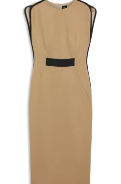 Kleid aus Stretch-Jersey mit Taillen-Detail