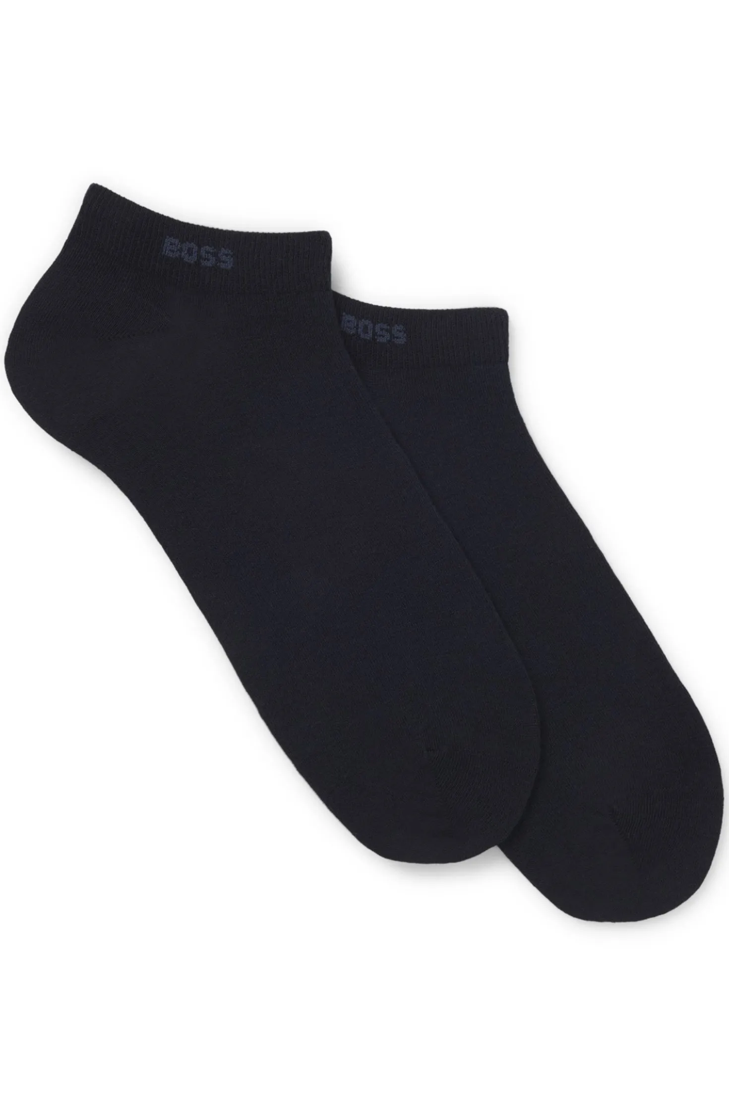 Knöchellange Socken aus Stretch-Gewebe im Zweierpack
