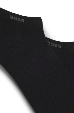 Knöchellange Socken aus Stretch-Gewebe im Zweierpack