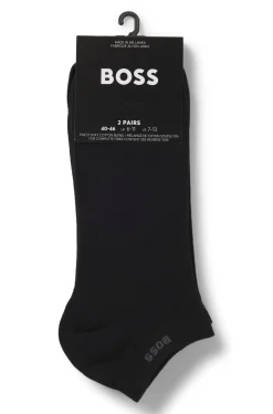 Knöchellange Socken aus Stretch-Gewebe im Zweierpack