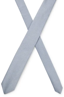 Krawatte aus Seiden-Mix mit Jacquard-Muster