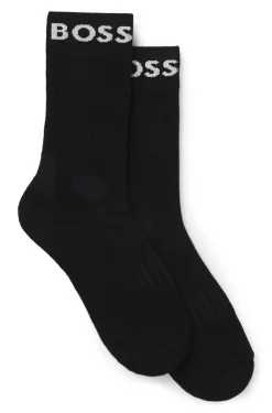 Kurze Socken aus Stretch-Gewebe im Zweierpack