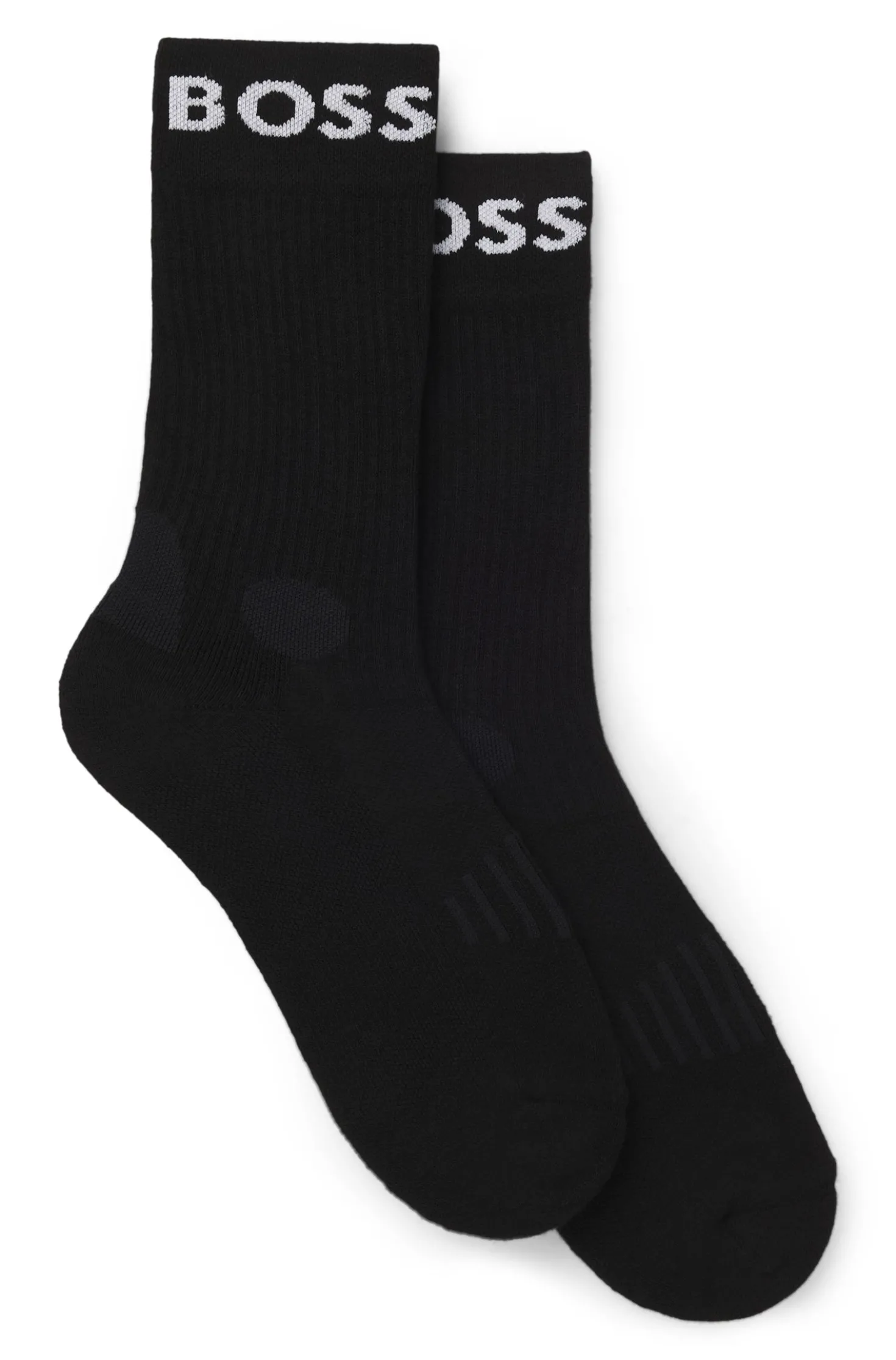 Kurze Socken aus Stretch-Gewebe im Zweierpack