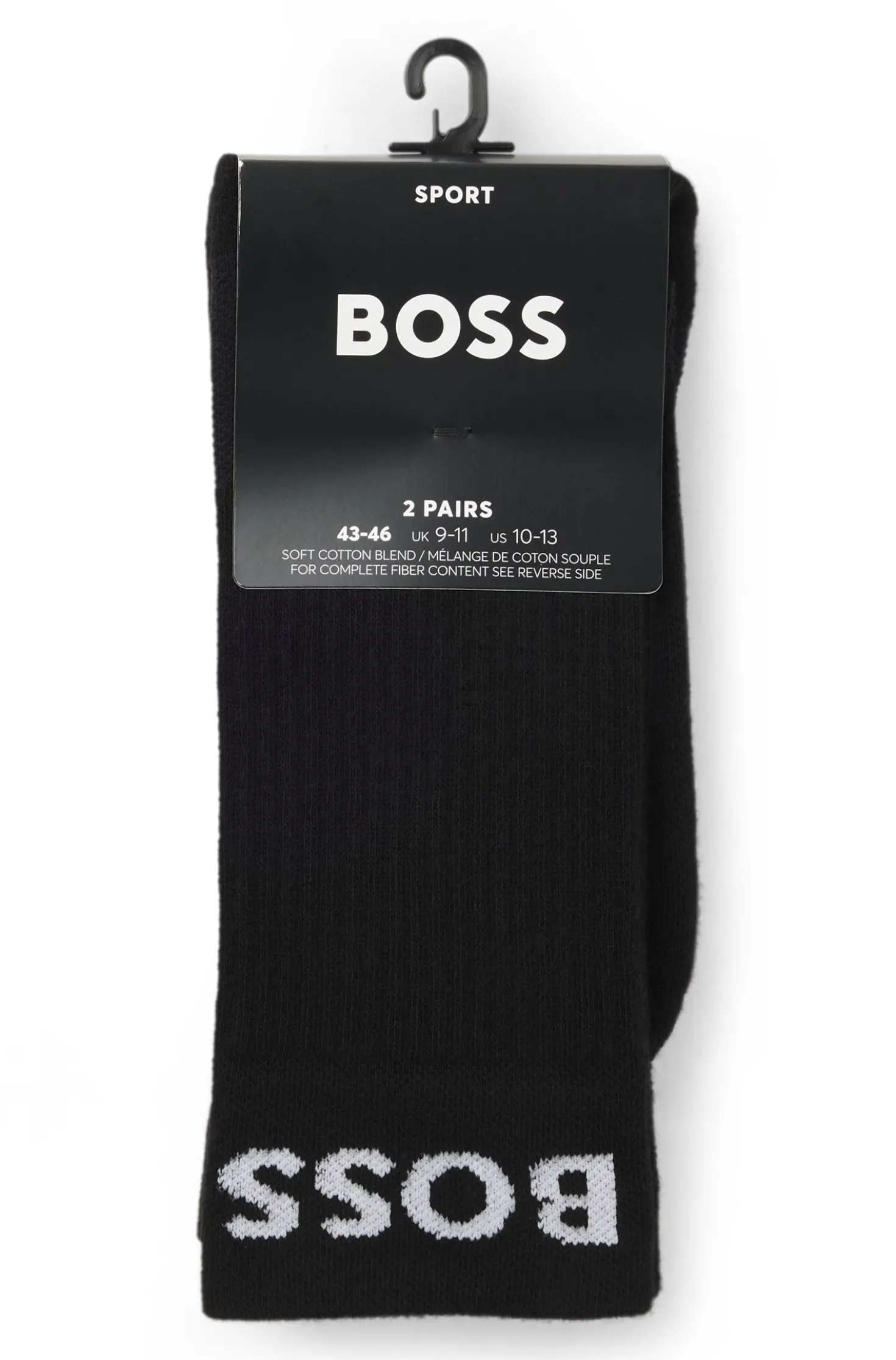 Kurze Socken aus Stretch-Gewebe im Zweierpack