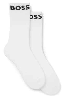 Kurze Socken aus Stretch-Gewebe im Zweierpack