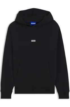 Loose-Fit Hoodie aus Baumwoll-Terry mit Logo-Details