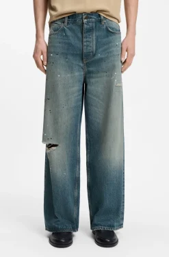 Loose-Fit Jeans aus schwerem Baumwoll-Denim