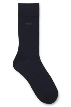 Mittelhohe Logo-Socken aus Woll-Mix