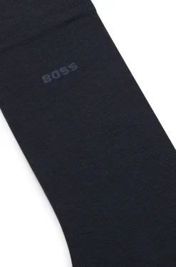 Mittelhohe Logo-Socken aus Woll-Mix