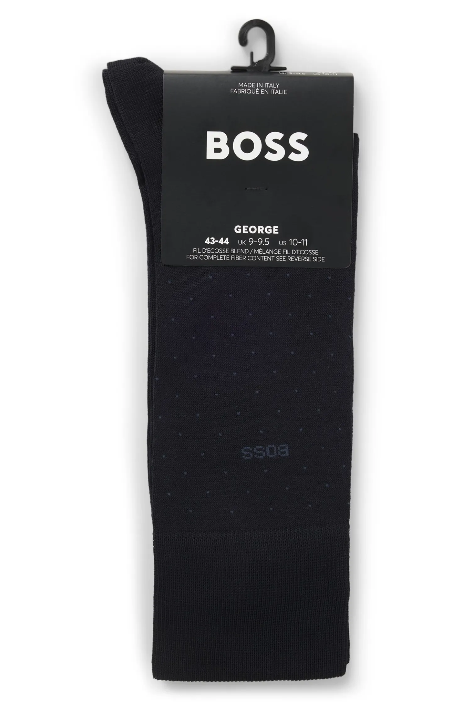 Mittelhohe Socken aus merzerisiertem Baumwoll-Mix