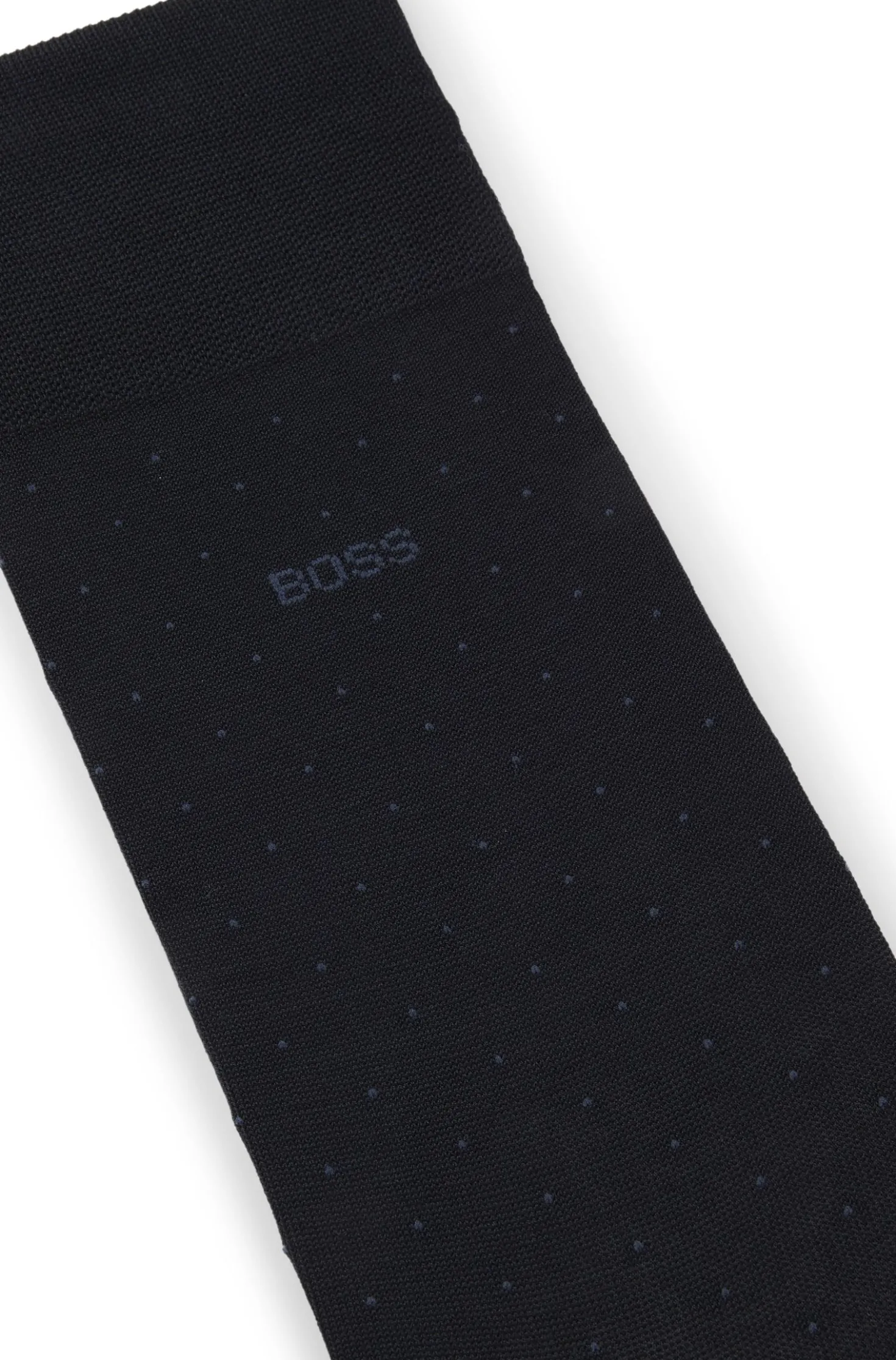 Mittelhohe Socken aus merzerisiertem Baumwoll-Mix