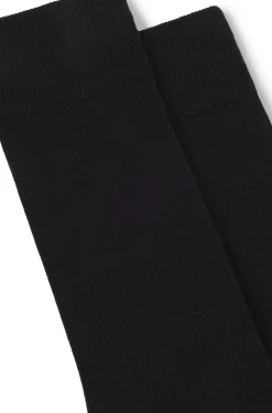 Mittelhohe Socken mit Rippstruktur im Zweierpack