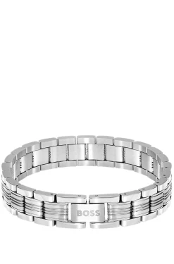 Modernes Armband mit puristischen Markendetails
