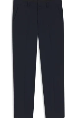 Modern-Fit Hose aus Woll-Mix mit Performance-Stretch