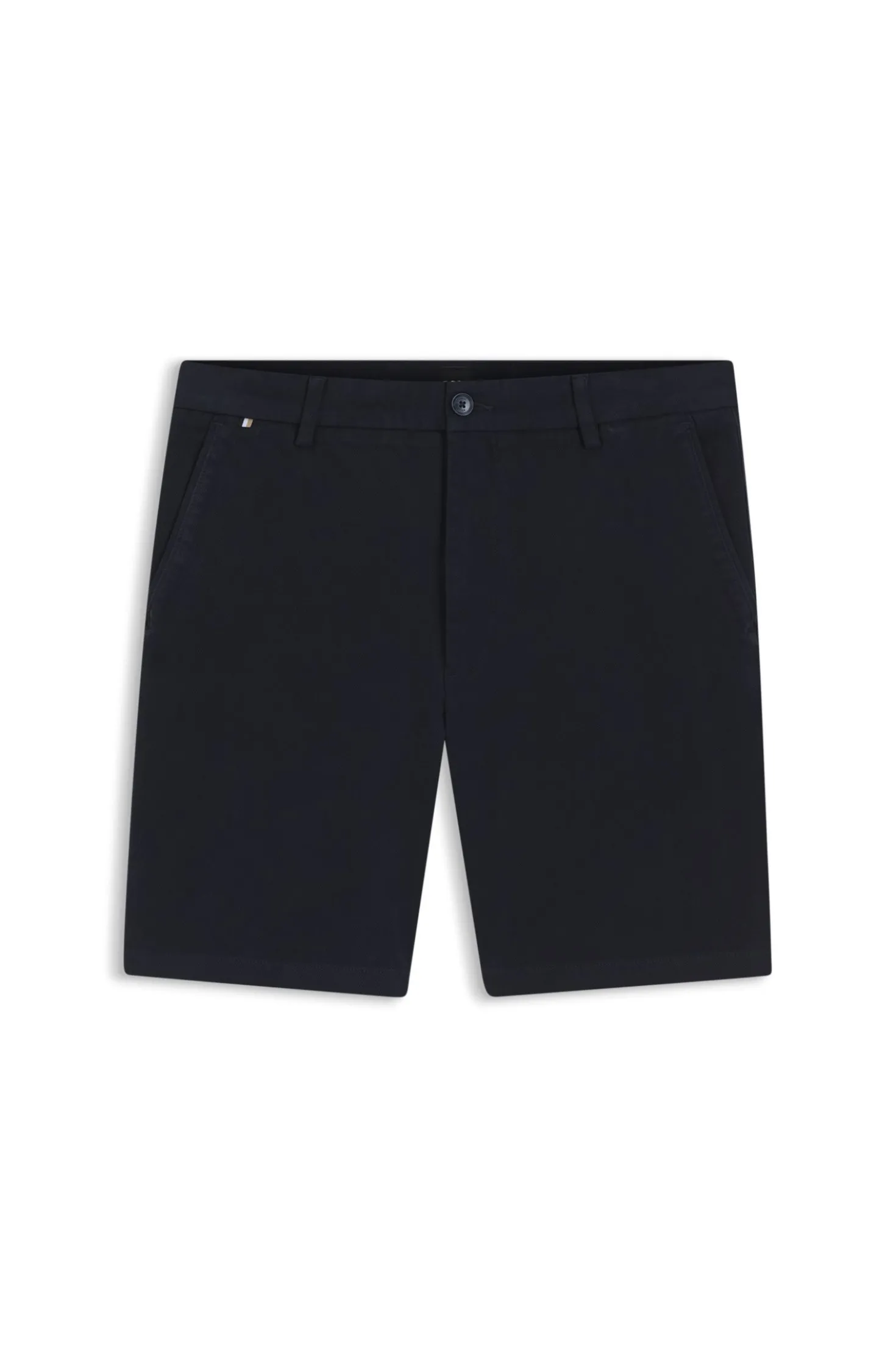 Modern-Fit Shorts aus Stretch-Baumwolle