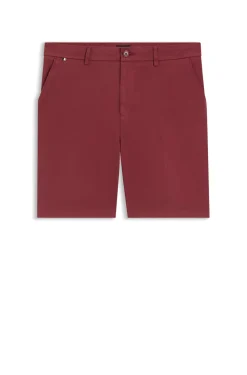 Modern-Fit Shorts aus Stretch-Baumwolle