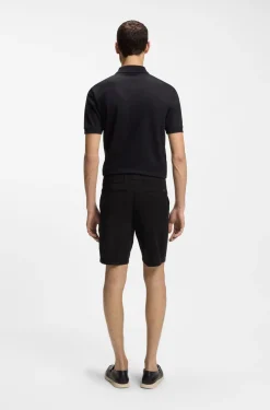 Modern-Fit Shorts aus Stretch-Baumwolle