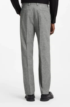 Modern-Fit Zweiteiler aus Sharkskin-Gewebe