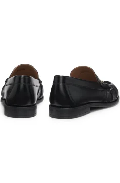 Mokassins aus Leder mit Double B Monogramm