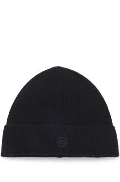Mütze aus Woll-Mix mit Kaschmir und Double-B-Monogramm