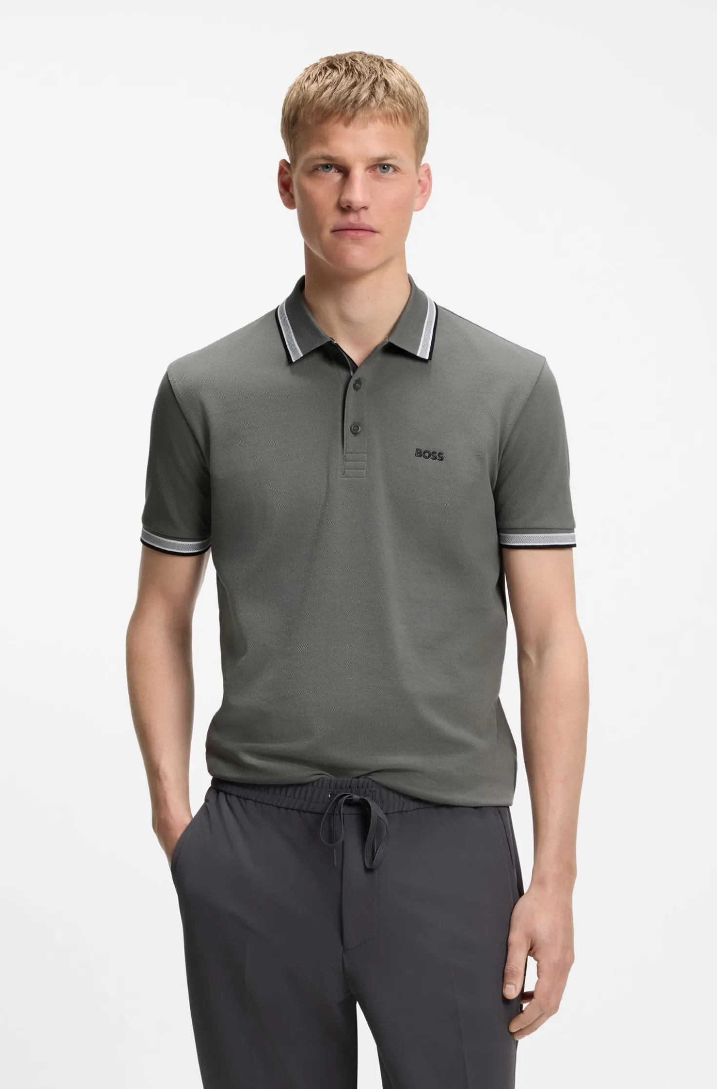 Poloshirt aus Baumwoll-Piqué mit Logo-Details
