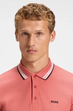 Poloshirt aus Baumwoll-Piqué mit Logo-Details