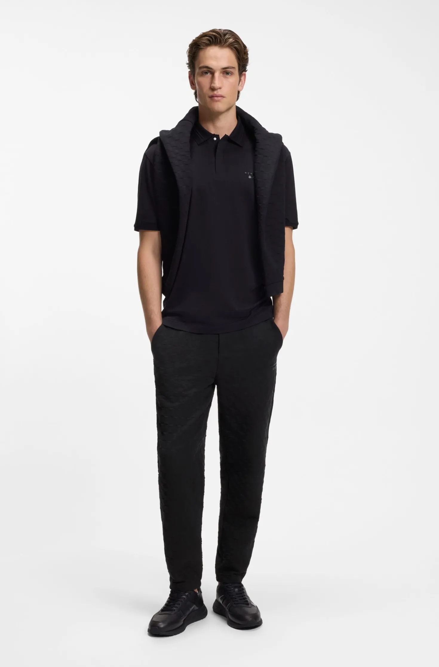 Porsche x BOSS Jogginghose mit Pasha-Muster