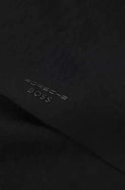 Porsche x BOSS Schal mit Pasha-Karo