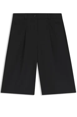 Regular-Fit Bermuda-Hose mit ausgestelltem Bein
