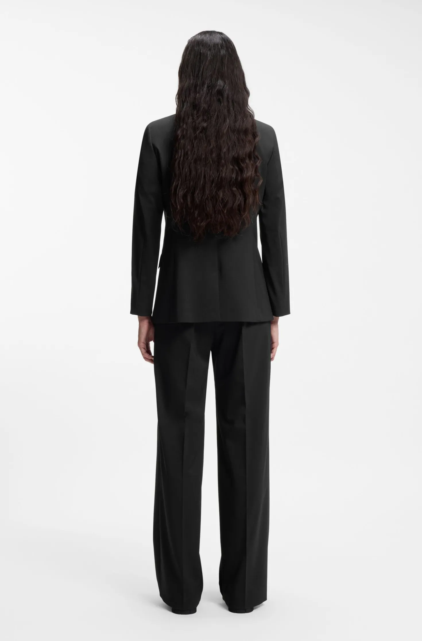 Regular-Fit Blazer mit fallendem Revers