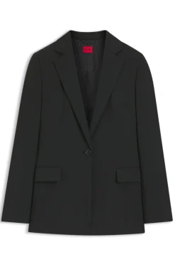 Regular-Fit Blazer mit fallendem Revers
