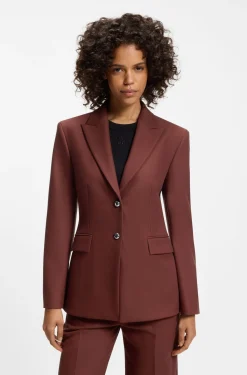 Regular-Fit Blazer mit Metallknöpfen