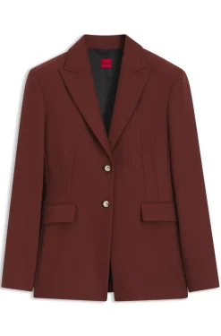 Regular-Fit Blazer mit Metallknöpfen