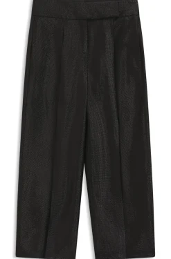 Regular-Fit Cropped-Hose mit weitem Beinverlauf