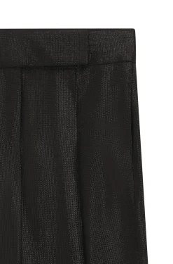 Regular-Fit Cropped-Hose mit weitem Beinverlauf