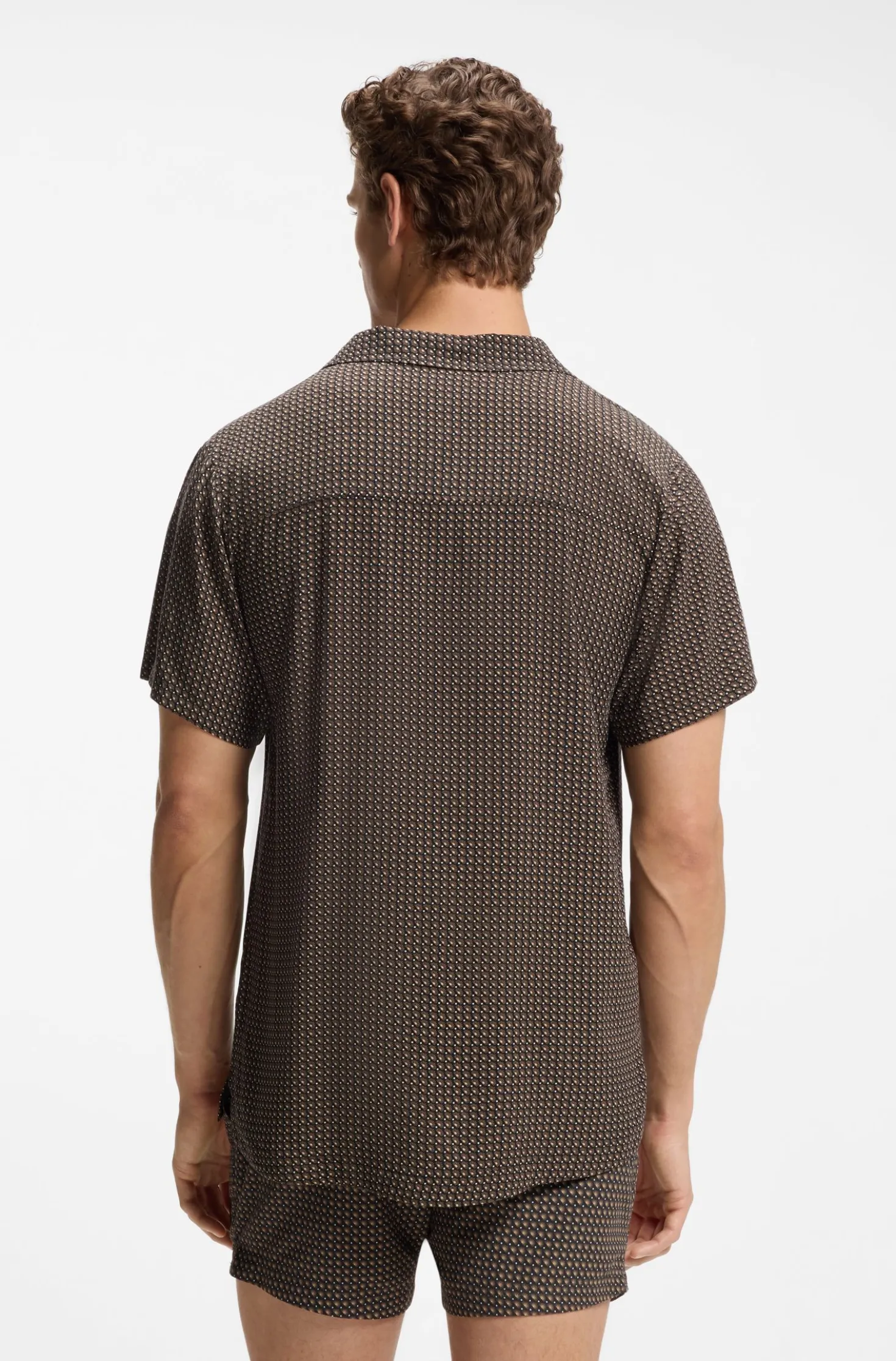 Regular-Fit Hemd mit zeitgemäßem Print