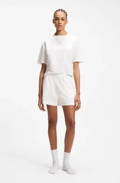 Regular-Fit Loungewear-Hose aus Stretch-Gewebe