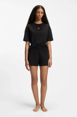 Regular-Fit Loungewear-Hose aus Stretch-Gewebe