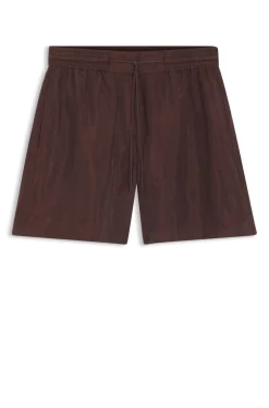 Regular-Fit Shorts aus Canvas mit Tunnelzugbund